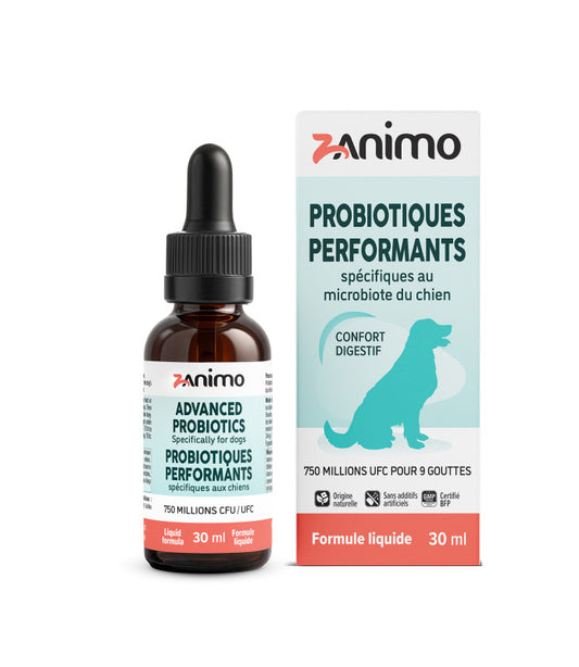 Zanimo PROBIOTIQUES PERFORMANTS CHIEN formule liquide 30 Ml