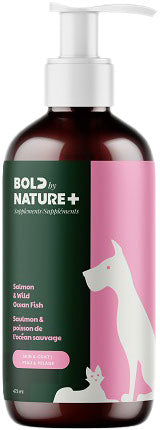 Bold by nature Supplément Huile de saumon et poissons sauvages 473 ml