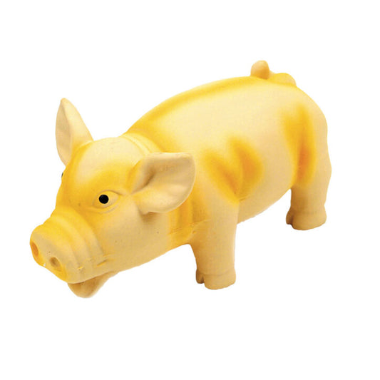 Rascals Cochon Grogneur Latex 6.25" Jaune