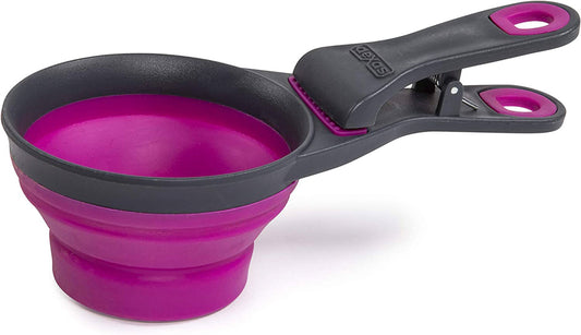 Dexas Klipscoop Rétractable Fushia 1 Tasse