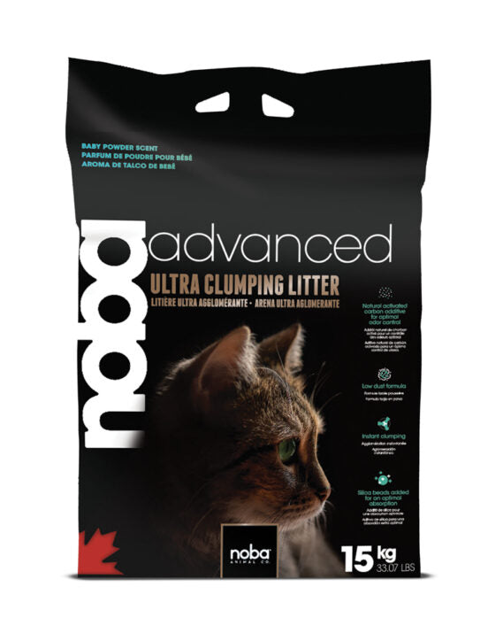 Noba Advanced litière agglomérante poudre de bébé 15KG