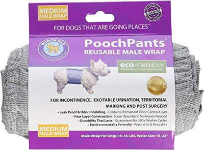 Pooch pad Poochpants couche lavable mâle