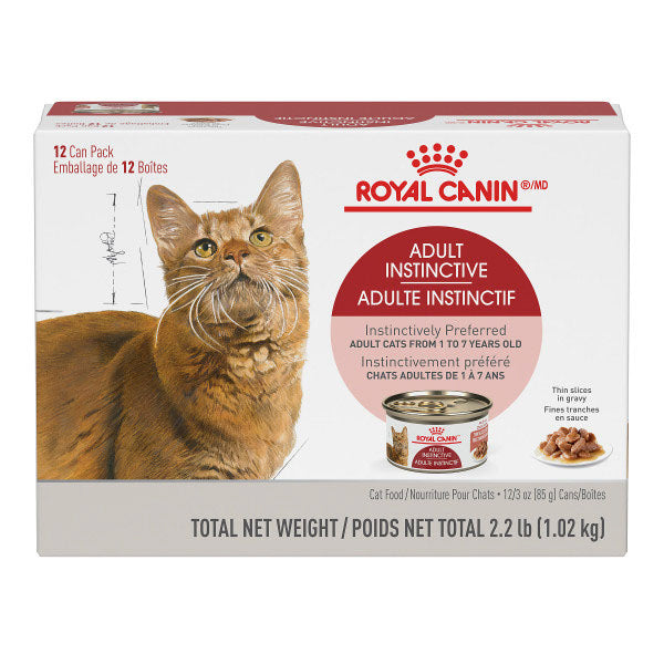 Royal Canin Conserve pour Chat Adulte - Tranches en sauce paquet de 12 x 85g