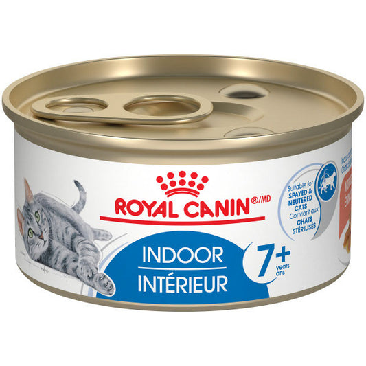 Royal Canin Conserve pour Chat Adulte d'Intérieur 7+ - Émincé en sauce 85Gr