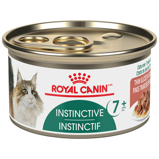 Royal Canin Conserve pour Chat Adulte Instinctive 7+ - Tranches en sauce 85G