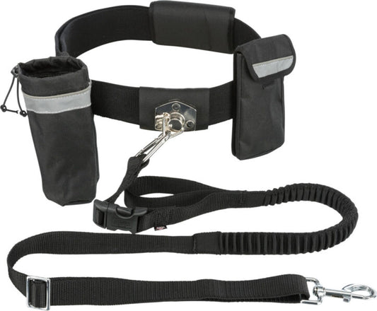 Trixie Ceinture ventrale avec laisse bungee et poches – 1 à 1.35 M