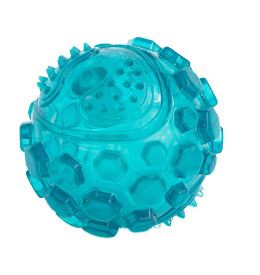 ZippyTuff – Balle Squeaker – Grande 3 Turquoise