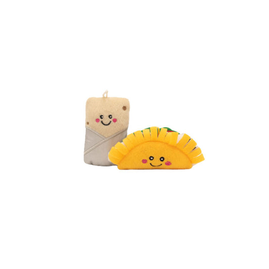 Zippy paws Zippyclaws Nomnomz Taco & Burrito