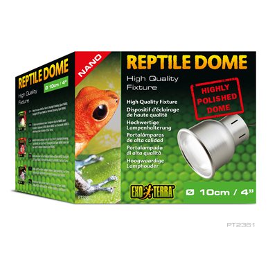 Exo Terra Reptile Aluminum Nano Dome Fixture