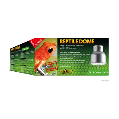 Exo Terra Reptile Aluminum Dome Avec Support