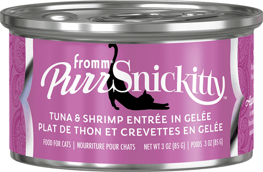 Fromm Purrsnickitty Thon Crevette En Gelée 3 Oz