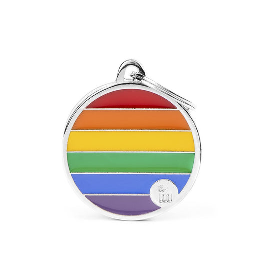 Medaille Rainbow Rond Large