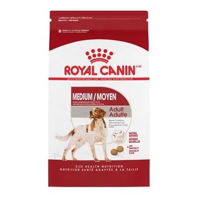 Royal Canin Moyen chien Adulte 30Lbs