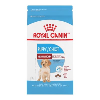 Royal Canin Medium Chiot 17Lbs