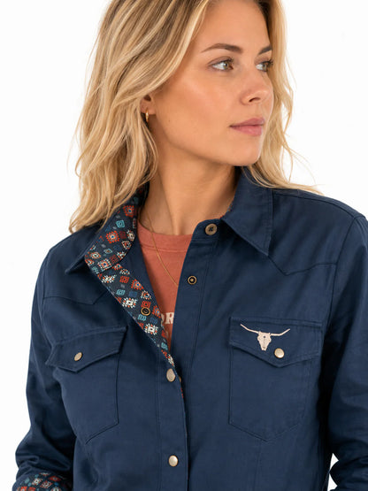 Shack Story Chemise boutonnée  | Turquoise | Femmes