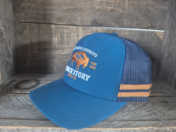 Shack Story Casquette Buffalo, Bleu