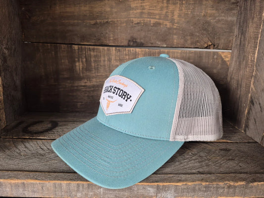 Shack Story Cap | Tache blanche | Turquoise
