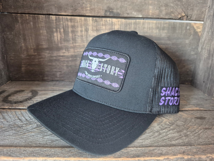 Shack Story Queue de cheval de casquette | Aztèque mauve