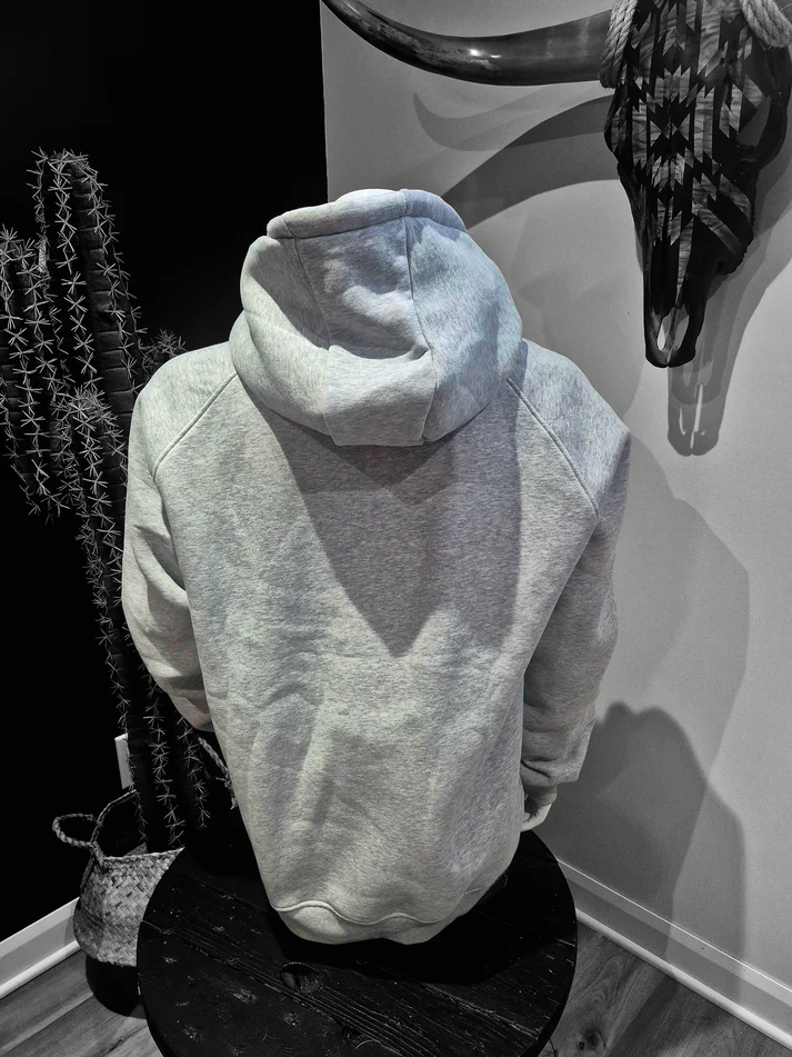 Shack Story  Hoodie Montagne Gris unisexe