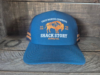 Shack Story Casquette Buffalo, Bleu