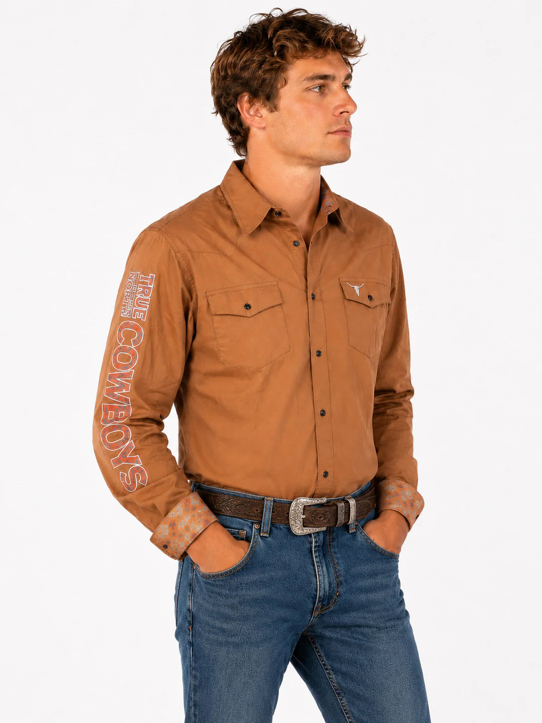 Shack Story Chemise boutonnée | Tabac léger | HOMME