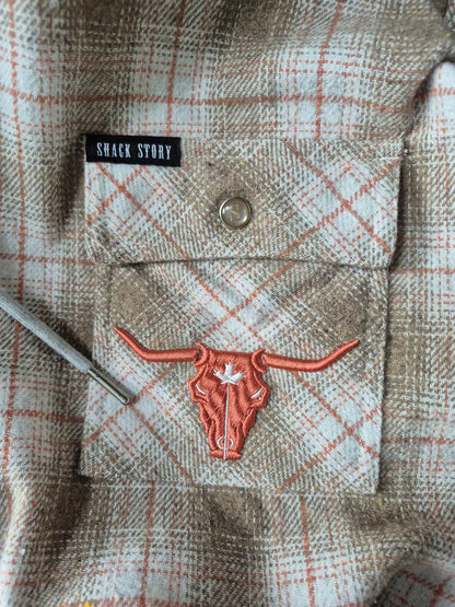 Shack Story Chemise en flanelle La Backcountry Plaid | Beige/Brun |