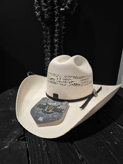 Shack Story Chapeau De Cowboy En Paille / Ivoire