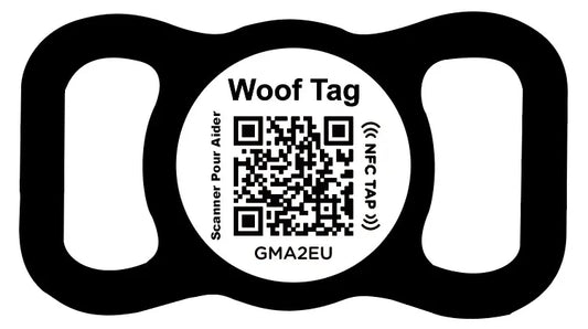 Woof Tag Passe de Collier 35mm