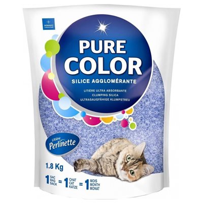 Perlinette Silice Pure Color Bleu 1.8Kg