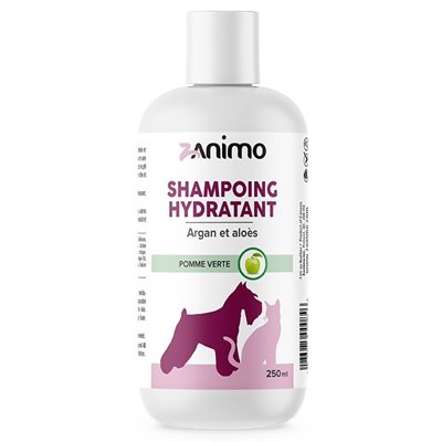 Zanimo Shampoing Hydratan Argan, Aloes Et Pomme 250Ml