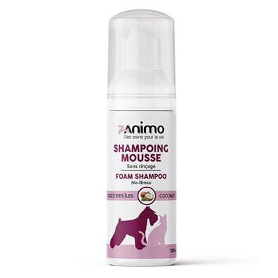 Zanimo Shampoing Mousse Sans Rincage Coco De Iles 120Ml