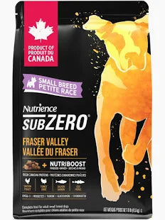 Nutrience SubZero Sans grains pour chiens de petite race, Vallée du Fraser, 1,8 kg (4 lb)