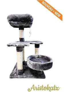 Aristokatz Arbre à chat 32'' gris