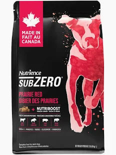 Nutrience Subzero Chien Gibier des Prairies 10 Kg