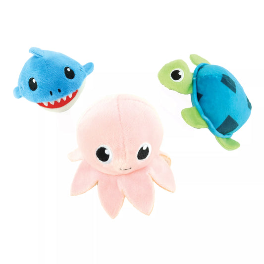 Li'l Pals Combo de 3 Jouets en Peluche pour petits Chiens