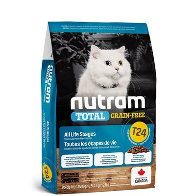 Nutram Total (T24) Chat Sg Truite Et Saumon 12Lbs