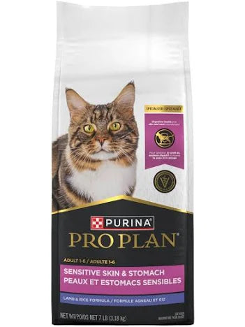 ProPlan Chat Peau&Estomac Agneau 7.26Kg