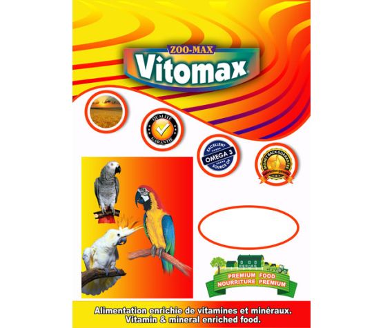 Zoomax Vitomax Oiseaux Perroquet