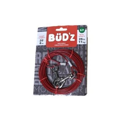 Bud'Z Cable D'Attache 20' Jusqua 25Lbs