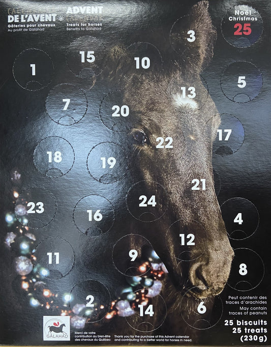 Calendrier de l'Avent pour Cheval de la fondation BEA