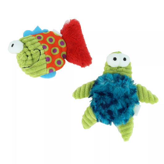 Coastal Jouet pour chat Tortue et Poisson