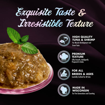 Fromm Purrsnickitty Thon Crevette En Gelée 3 Oz