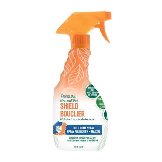 Tropiclean Bouclier Vaporisateur pour chien 473 ml