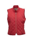 OUTBACK GILET D’ÉQUITATION MATELASSÉ - FEMME - ROUGE