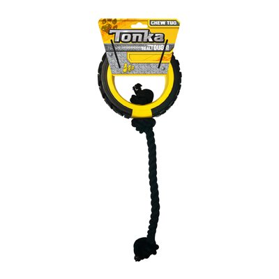 Tonka Mega Tread Rope Tug 6In