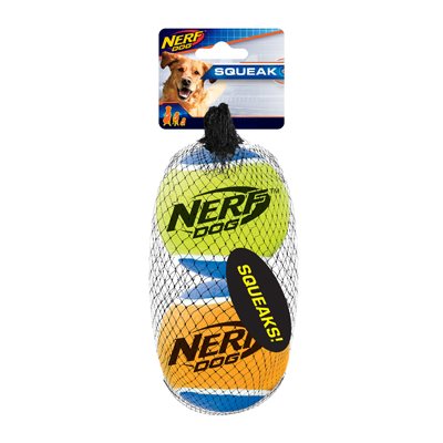 Balles Tennis Son. Nerf 7.6Cm Pqt.2