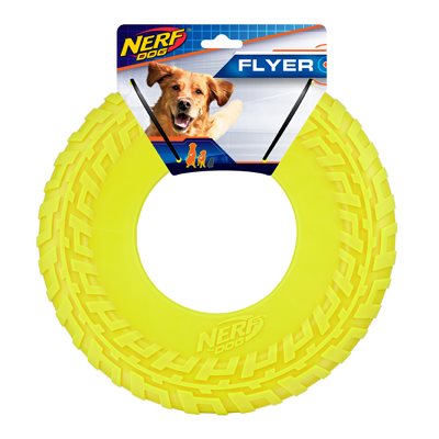 Disque Volant Nerf Dog Texture Pneu