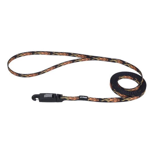 Li'L Laisse Flamme Noir 5/16X72''